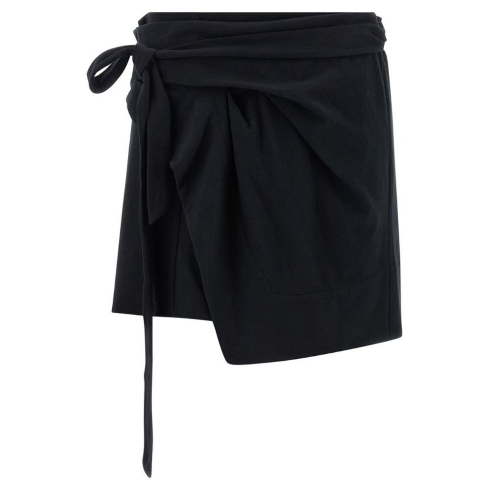 Isabel Marant Black Cotton Long Women's Skirt